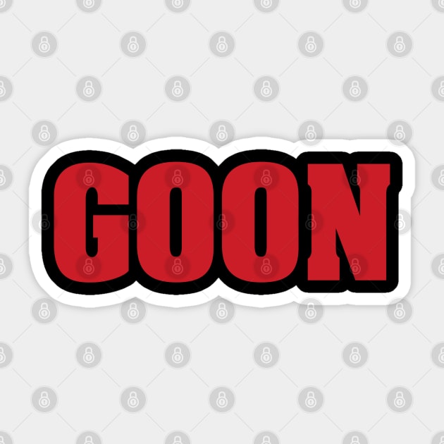 Goon Cast Sticker by Jim and Them